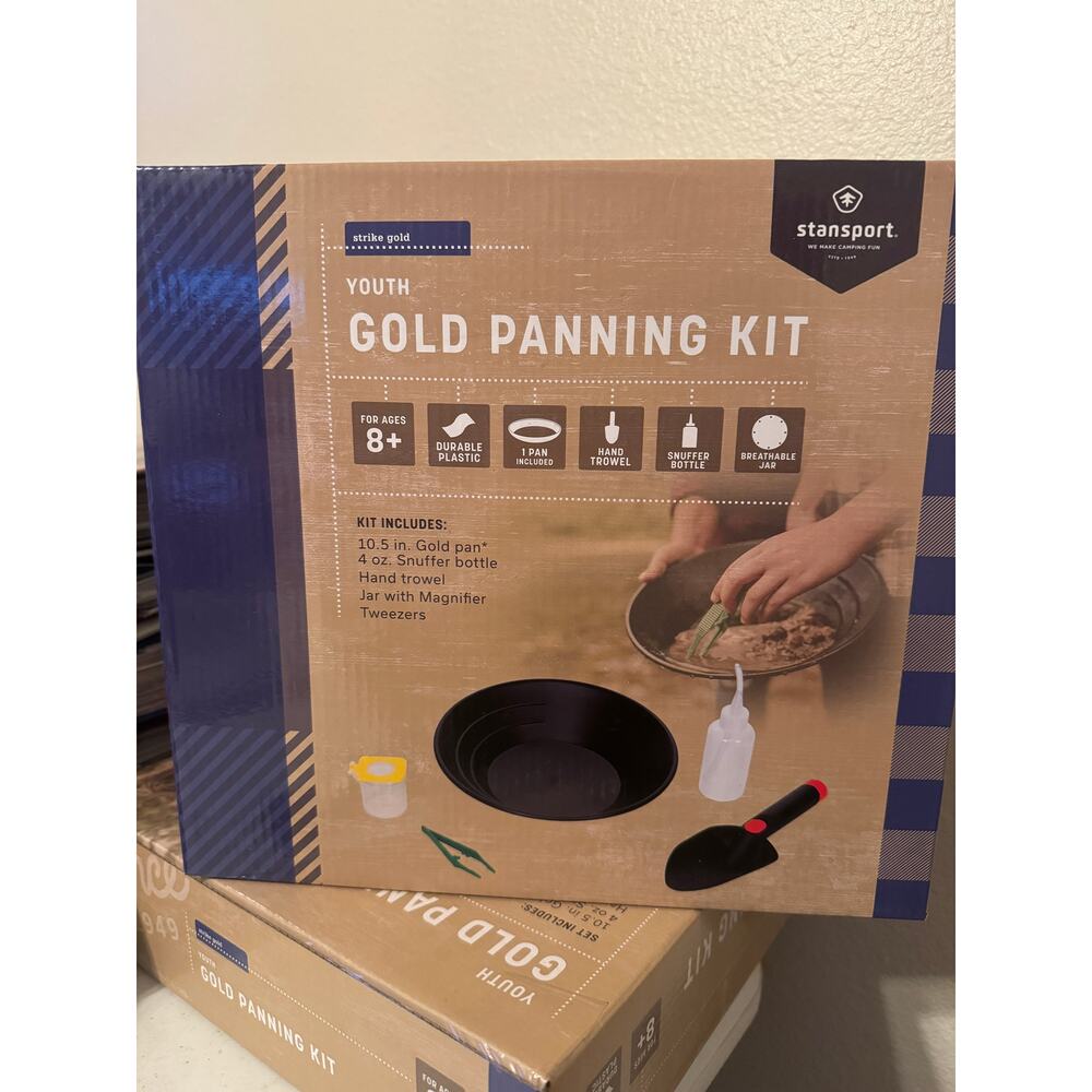 Stansport Youth Gold Panning Kit SHIPS ASAP BRAND NEW